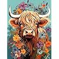 Amazon Meothan D Highland Cow Diamond Painting Kits For Adults