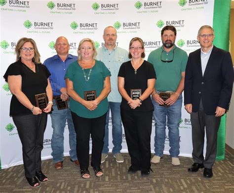 Bond Oversight Committee Members Recognition Burnet Consolidated Isd