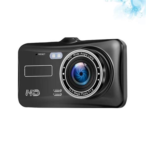 1 Pc Car Recorder 1080P Dual Camera Wide Angle 4 Inch Backup Camera For