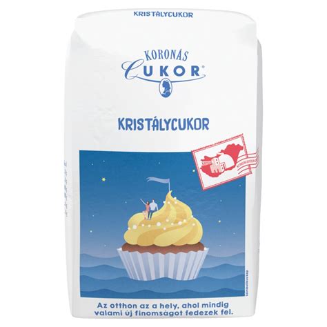 Koronás Cukor kristálycukor 1000 g SPAR ONLINE SHOP