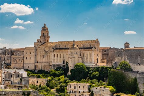 Gravina In Puglia Italy The Ancient Cathedral Of Santa Maria Assunta