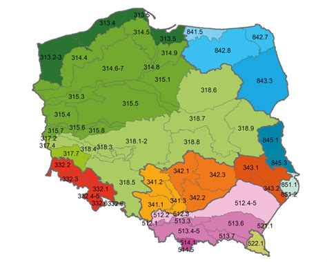 Nowa Regionalizacja Fizycznogeograficzna Polski