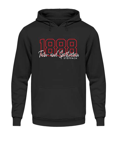 TSV Steppach Hoody Outline Schwarz Fan Shop Verein