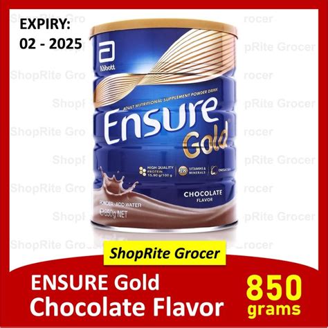 Ensure Gold Hmb Chocolate Flavor G Adult Nutritional Powdered