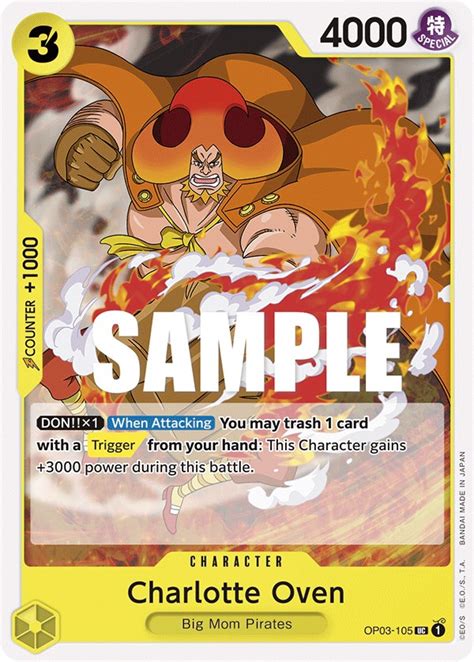 Charlotte Oven - Pillars of Strength - One Piece Card Game