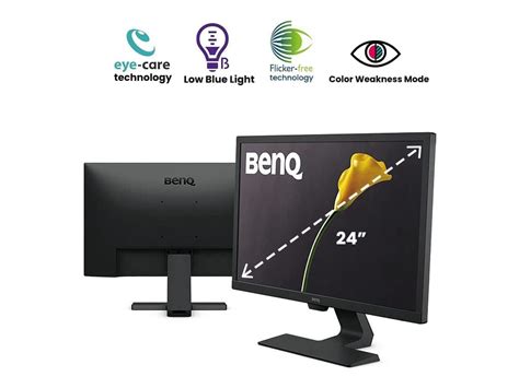 Benq Gw2480 24 Full Hd 60hz Led Backlit Ips Monitor