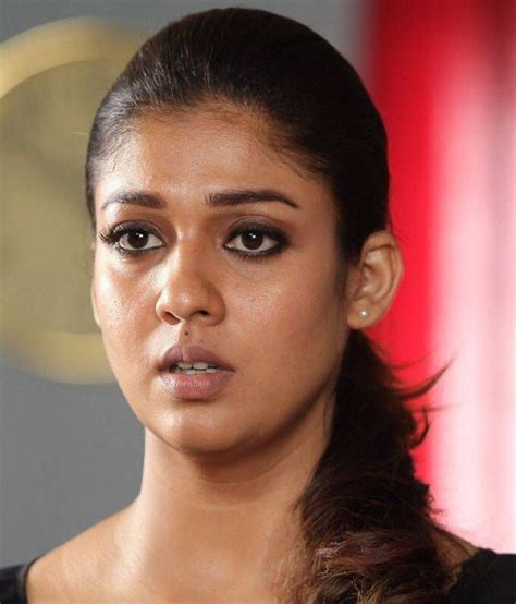 South Indian Actress Nayantara Smiling Oily Face Closeup Images Oily