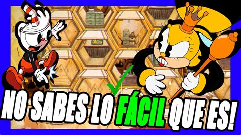 Cómo GANARLE a la ABEJA CUPHEAD MUY RÁPIDO Y FÁCIL YouTube