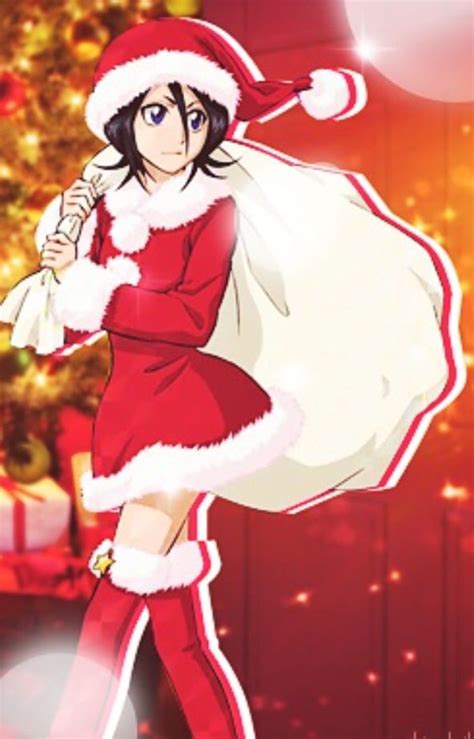 Sexy Christmas Rukia Rukia Bleach Ichigo And Rukia Kuchiki Rukia Bleach Anime Bleach