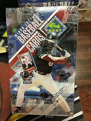 1993 Classic Best Minor League FACTORY SEALED Box Possible Derek Jeter