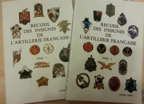 Recueils Insignes De L Artillerie En Tomes Eur Picclick De