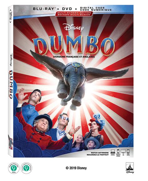 Disney's Dumbo Now on DVD and BLU-RAY - My Family Stuff