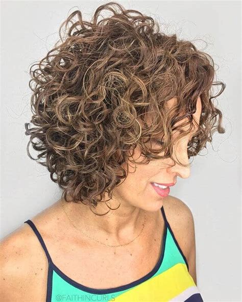 Short Haircuts Curly Hair 2020 Wavy Haircut