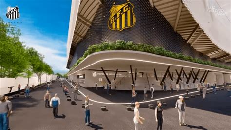 Wtorre E Clube Santos Anunciam A Constru O Da Arena Vila Belmiro