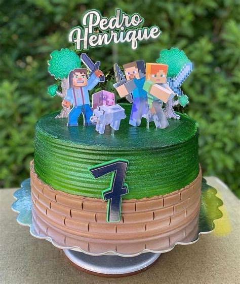 Minecraft Cake Topper - Etsy