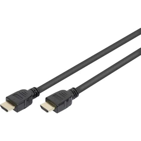 CÂBLE DE RACCORDEMENT Digitus HDMI Fiche mâle HDMI A Fiche mâle HDMI A