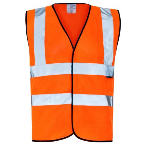 High Visibility Waistcoat Orange Safety Signs UK Ltd