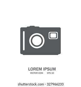 Camera Icon Black White Colour Stock Vector (Royalty Free) 2266410769 ...