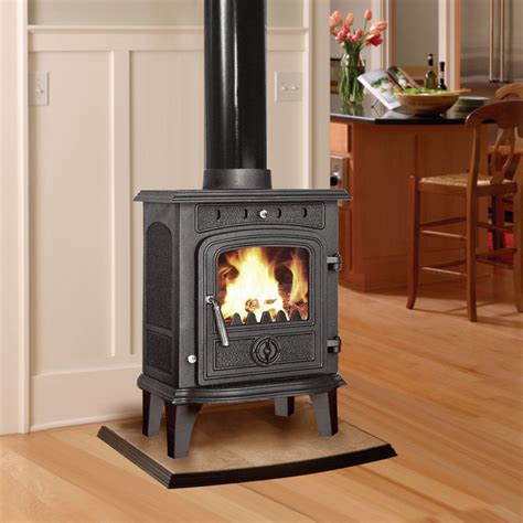 4 5kw Greetwell Modern Multifuel Log Burning Cast Iron Wood Burner Stove New Ebay