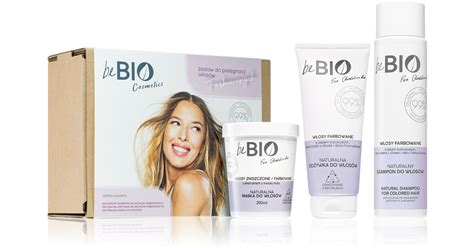 beBIO Colored Hair coffret cadeau pour cheveux colorés notino fr