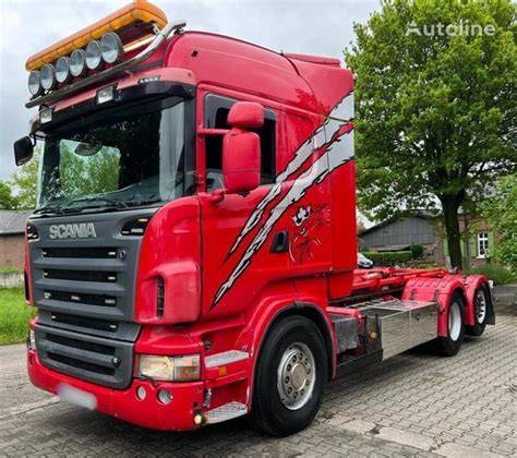 Scania R Hook Lift Truck For Sale Italy San Bonifacio Uj