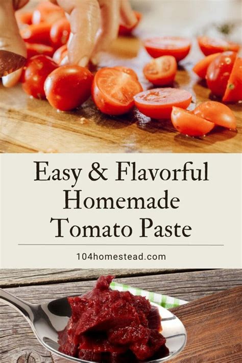 Easy And Flavorful Homemade Tomato Paste Recipe