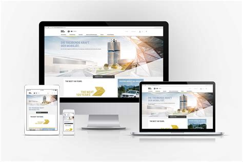 BMW Group erneuert Onlineauftritt www.bmwgroup.com. Überarbeitetes