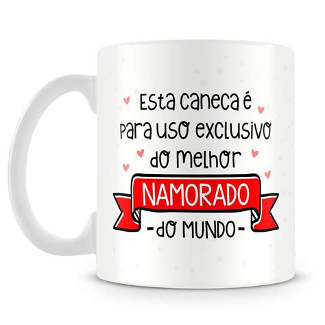 Caneca Personalizada Uso Exclusivo Do Namorado Com Foto Caneca