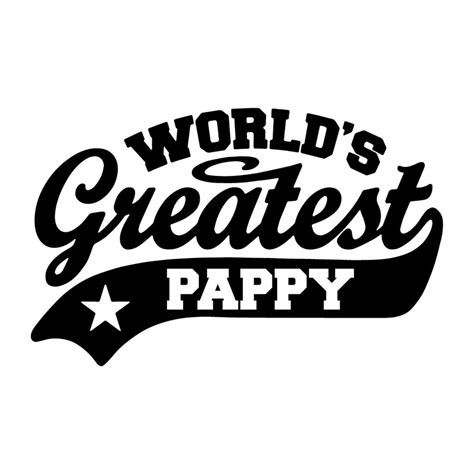 Il più grande Pappy SVG del mondo Cricut Cutter Vector Etsy Italia