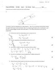 Exam 1 Physics 20700 MMx With Generic Solutions Pdf Z L Glam Lg Vets