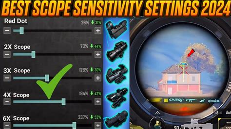 Pubg Bgmi All Scope Sensitivity Settings All Scope X X X X