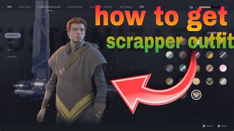 How To Get The Scrapper Outfit In Star Wars Jedi Survivor Youtube