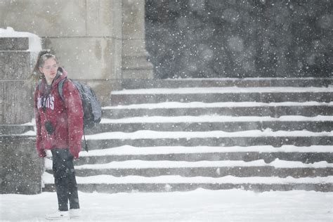 Blizzard Haley Dumps Around A Foot Of Snow On Grand Forks Cancels