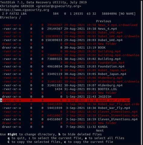 How To Install And Use Testdisk For Recovering Linux Files