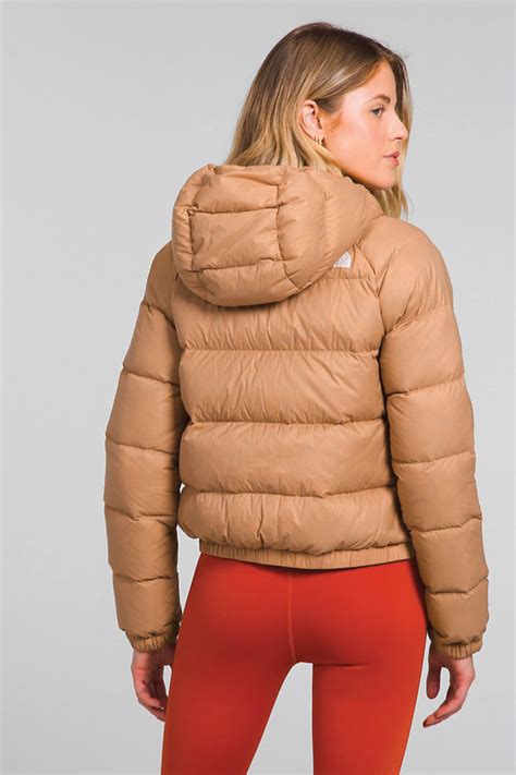 The North Face Womens Hydrenalite Down Hoodie Jacket Almond Butter Below The Belt Store