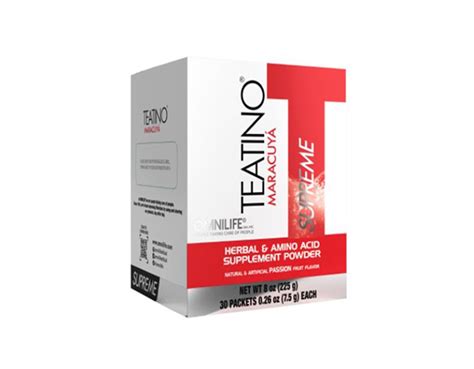 Teatino Maracuy Supreme Omnilife Products United States