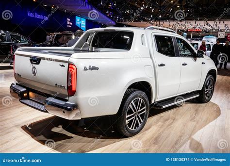 Mercedes Benz X Class Luxury Pickup Truck Editorial Stock Image Image Of Truck Type 138130374