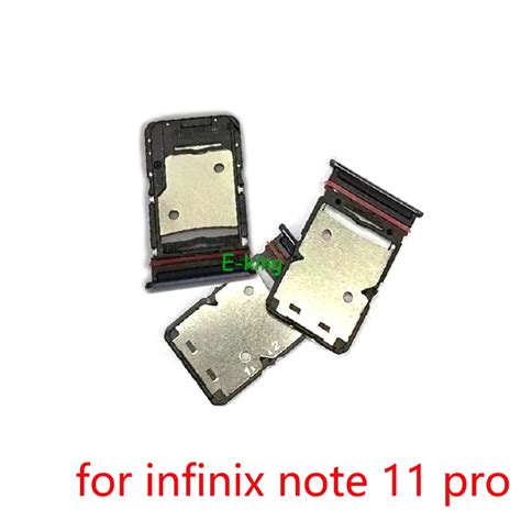 For Infinix Note Pro X Sim Card Slot Tray Holder Sim Card Reader