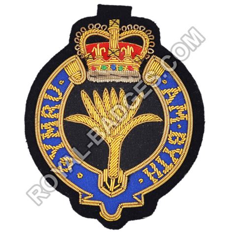 Welsh Guard Valise Blazer Badge Royal Badges Llc The Hand Made