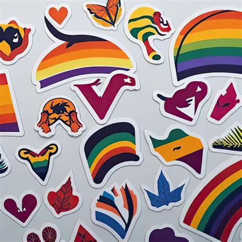 Premium Photo | Free Pride Stickers Images