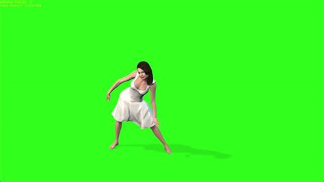 Девушка танцует Грин скрин Green Screen Dance 👍 Youtube