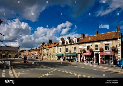 Thornton Le Dale North Yorkshire Moors National Park Stock Photo Alamy