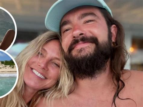 Heidi Klum Goes TOPLESS At Beach With Beau