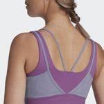 Adidas Sports Bra Power Impact Medium Support Purple Women