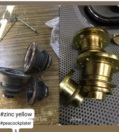 Zinc Plating Yellow In Chennai By Peacock Platers Id 2852261994791