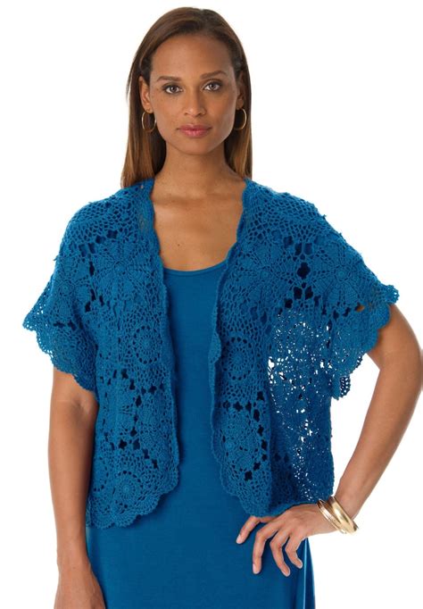 Crochet Shrug Pattern Trendy Shrug Pattern Detailed Etsy