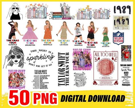 50 Archivos Taylor Swiftie Bundle Png Álbumes Como Libro Taylor Png