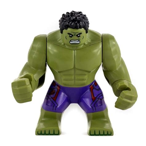 LEGO Marvel Avengers Hulk BigFig - Dark Purple Pants with Dark Red ...