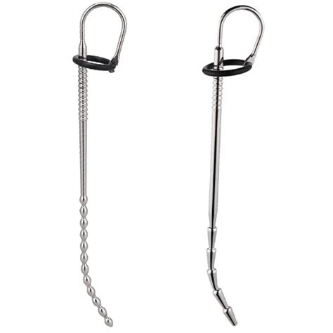 New Mm Super Long Beaded Urethral Dilator Sounds Penis Plug Insert