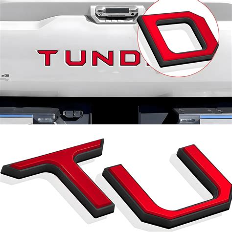 Letras De Inserci N Para Port N Trasero Compatibles Con Tundr